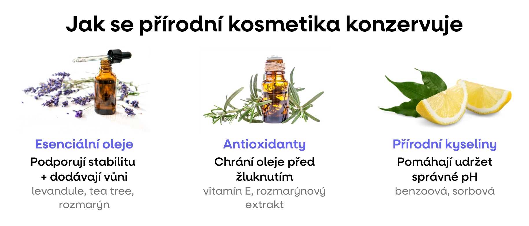 KONZERVACE KOSMETIKA